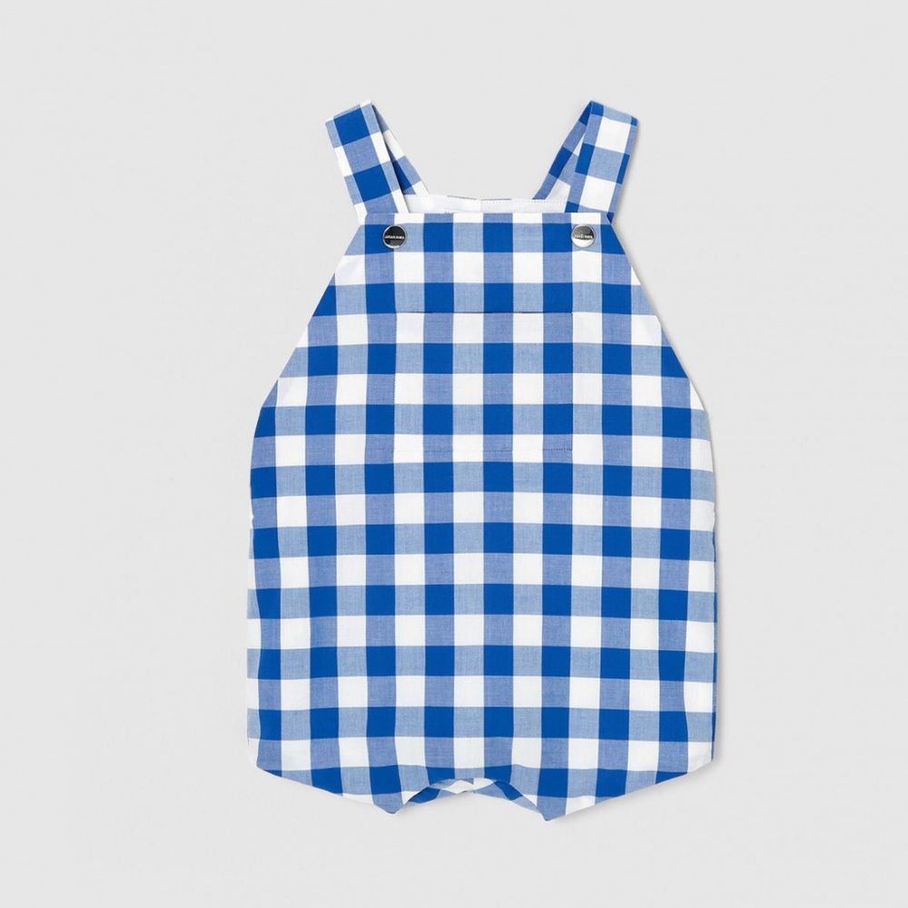 NWT Jacadi Baby Boy Short Dungarees - 18 months